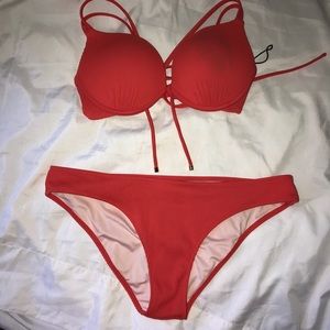 SHADE & SHORE BRIGHT ORANGE BIKINI 🔥